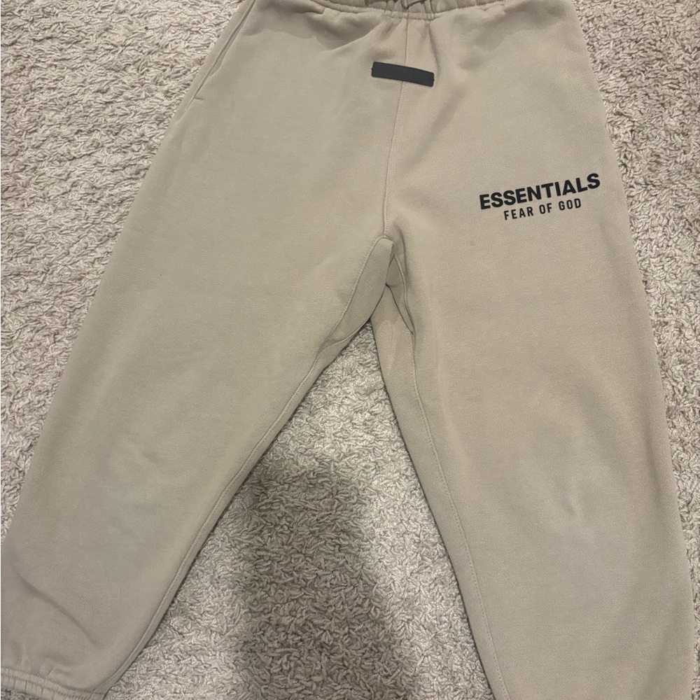 Essentials Beige Joggers